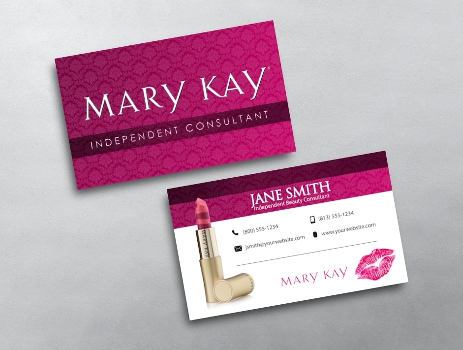 Mary Kay Business Card 25 Within Mary Kay Business Cards Templates Free