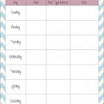 Meal Plan Template Word | Template Business Throughout Meal Plan Template Word