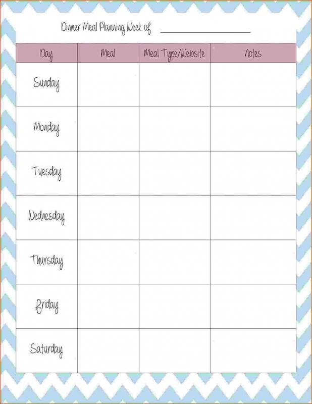 Meal Plan Template Word | Template Business Throughout Meal Plan Template Word