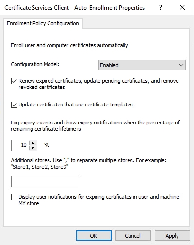 Microsoft Certificate Auto Enrollment | Starwind Blog In Update Certificates That Use Certificate Templates