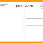 Microsoft Word 4 X 6 Postcard Template 2 Within 4X6 Note Card Template Word