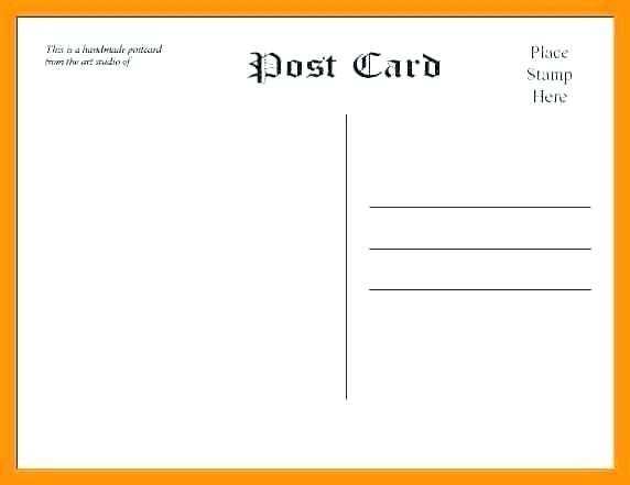 Microsoft Word 4 X 6 Postcard Template 2 Within 4X6 Note Card Template Word