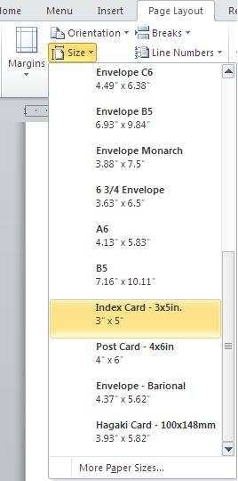 Microsoft Word 5X8 Index Card Template - Cards Design Templates With Microsoft Word Index Card Template