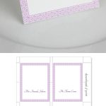 Microsoft Word Wedding Place Card Templates | Download &amp; Print regarding Wedding Place Card Template Free Word