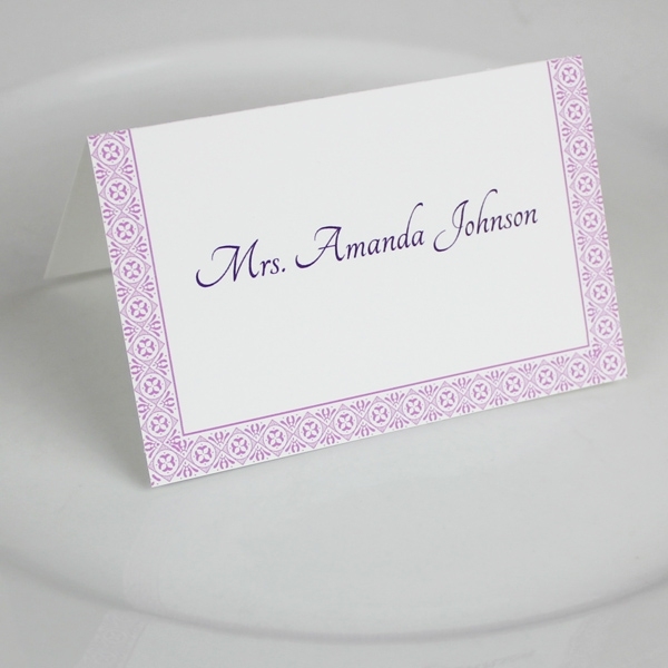 Microsoft Word Wedding Place Card Templates | Download & Print Throughout Table Place Card Template Free Download
