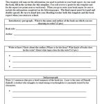 Middle School Book Report Template - Geton The Green Templates with Book Report Template Middle School
