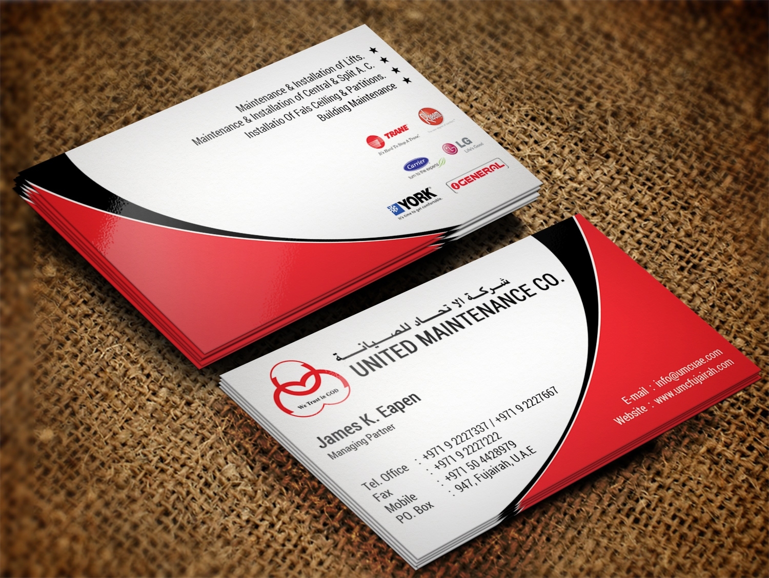 Modern, Bold, Hvac Business Card Design For A Company By Lanka Ama In Hvac Business Card Template