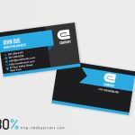 Modern Business Card Template(Ai)Adobe Illustrator, In – 630Percent With Visiting Card Illustrator Templates Download