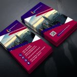 Modern Vertical Business Card Design Free Psd Template – Graphicsfamily Pertaining To Visiting Card Psd Template
