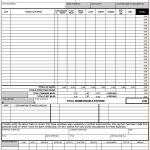 Monthly Expense Report Template Excel 1 — Excelxo regarding Expense Report Spreadsheet Template Excel