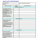 Monthly Health And Safety Report Template | Pdf Template Inside Health And Safety Incident Report Form Template