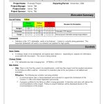 Monthly Status Report | Templates At Allbusinesstemplates for Monthly Project Progress Report Template