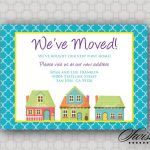 Moving Announcement Digital Download Printable I'Ve For Free Moving House Cards Templates