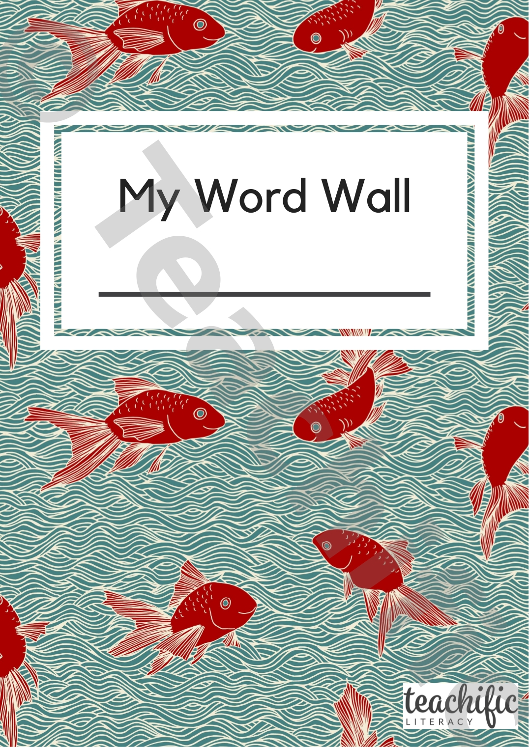 My Word Wall – First 50 Words | Teachific With Personal Word Wall Template