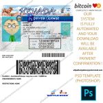 Nevada Driving License Template – All Psd Templates Throughout Blank Drivers License Template
