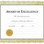 New Blank Award Certificate Templates Word - Sparklingstemware pertaining to Blank Award Certificate Templates Word