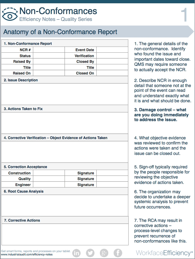 Non Conformance Report Form Template | Templates Example pertaining to Non Conformance Report Form Template