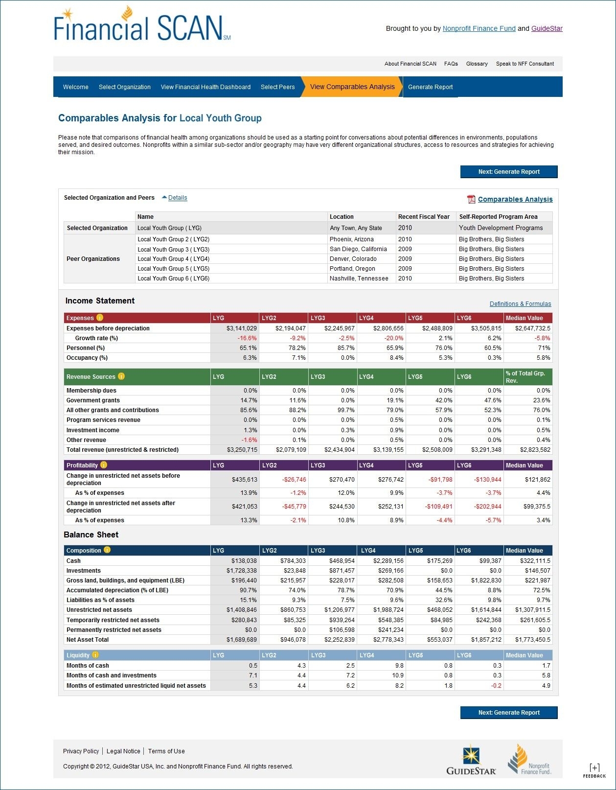 Nonprofit Financial Reports Examples For Nonprofit Annual Report Template