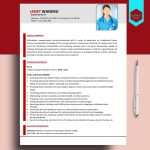 Nurse Cv In Microsoft Word With Regard To How To Create A Cv Template In Word