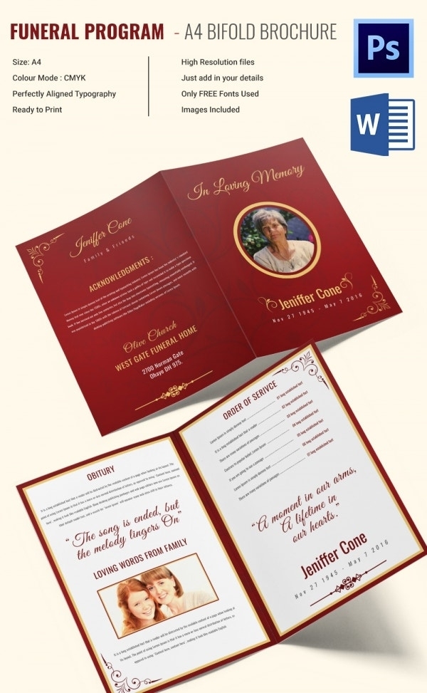 Obituary Template – 10+ Free Word, Psd Format Download | Free & Premium In Free Obituary Template For Microsoft Word