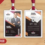 Office Employee Photo Id Card Design Template - Download Psd pertaining to Photographer Id Card Template