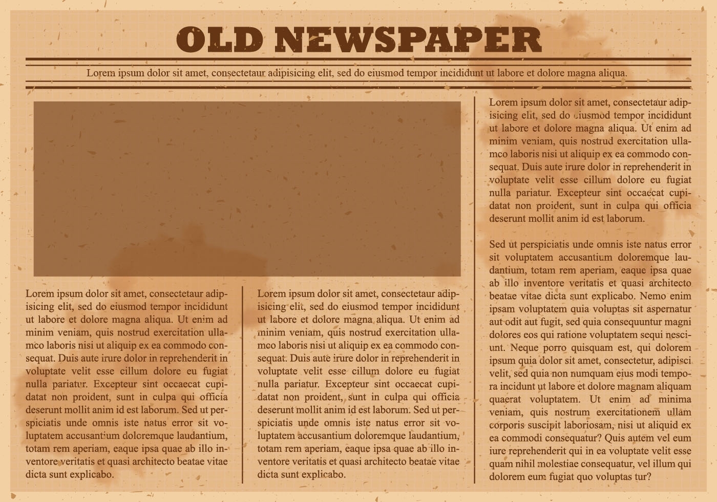 Old Blank Newspaper Template Within Old Newspaper Template Word Free