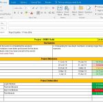One Page Project Status Report Template : A Weekly Status Report – Free In Daily Project Status Report Template