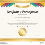 Participation Certificate Templates Free Download Pertaining To Participation Certificate Templates Free Download