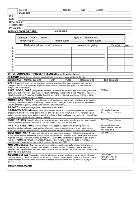 Patient Care Report Printable Pdf Download Intended For Patient Report Form Template Download