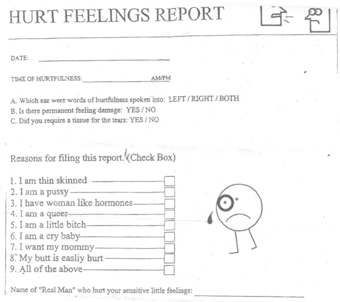People Liking People: High School Football Coach Forced To Step Down In Hurt Feelings Report Template