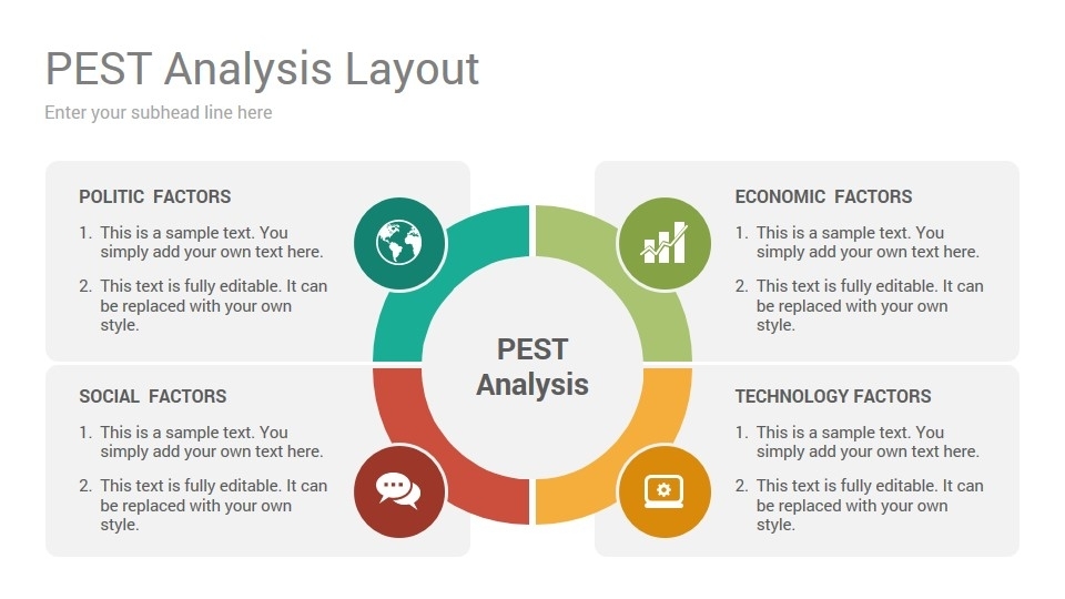 Pestle Analysis Keynote Template – Slidesalad With Pestel Analysis Template Word