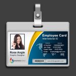 Photo Id Card Template ~ Excel Templates Pertaining To Portrait Id Card Template