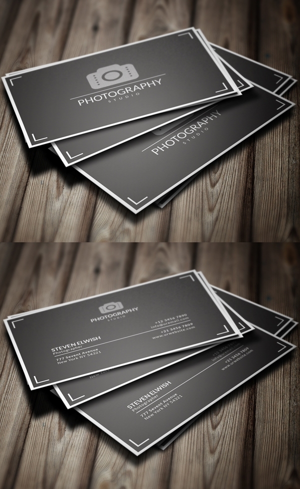 Photography Business Card Templates | Design | Graphic Design Junction With Regard To Photography Business Card Templates Free Download