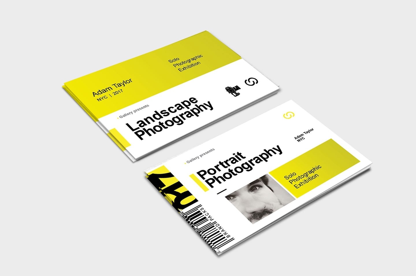 Photography Exhibition Business Card Template - Psd, Ai, Vector Within Photography Business Card Template Photoshop