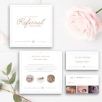 Photography Referral Card Photoshop Template Referral – Etsy Intended For Photography Referral Card Templates