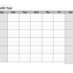 Pin By Leslie Depalo On Education | Blank Calendar Template, Calendar With Regard To Full Page Blank Calendar Template