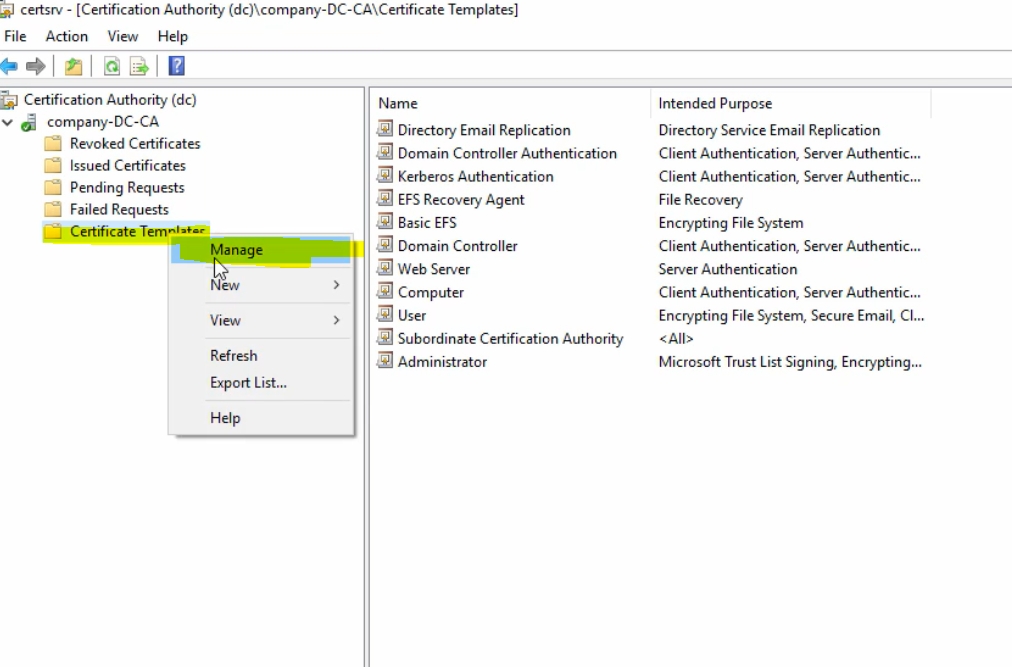 Pki Certificate Requirement For Sccm – Hashmat It Solutions With Workstation Authentication Certificate Template