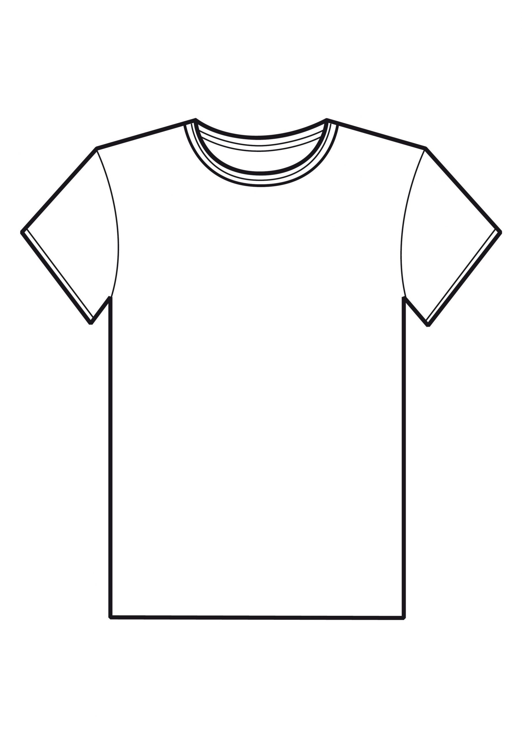 Plain T Shirt Clipart 10 Free Cliparts | Download Images On Clipground 2022 Throughout Blank T Shirt Outline Template