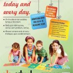 Play School / Education Flyer By Graphitemedia | Graphicriver In Play School Brochure Templates