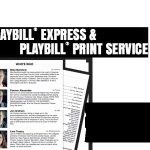 Playbill Templates Free | Peterainsworth With Regard To Playbill Template Word