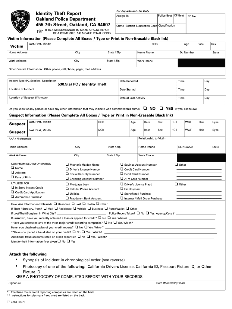 Police Incident Report Template Inside Police Incident Report Template