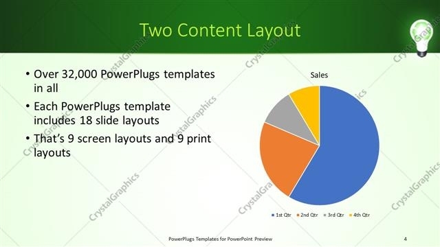 Powerpoint Template: High Resolution Recycle Idea Bulb With Words Reuse With Powerpoint Template Resolution