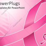 Powerpoint Template: Pink Ribbon For Fighting Breast Cancer With Women Throughout Free Breast Cancer Powerpoint Templates