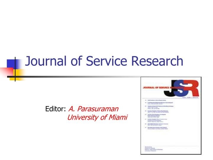 Ppt - Journal Of Service Research Powerpoint Presentation, Free Inside University Of Miami Powerpoint Template