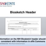 Ppt – Nih Biosketch Powerpoint Presentation, Free Download – Id:188601 Inside Nih Biosketch Template Word
