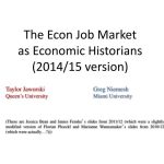 Ppt – The Econ Job Market As Economic Historians (2014/15 Version With Regard To University Of Miami Powerpoint Template