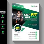 Premium Vector | Fitness Gym Exercise Workout Training Flyer Brochure For Training Brochure Template
