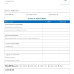 Preschool Report Card Template In Microsoft Word, Pdf | Template pertaining to Report Card Format Template