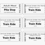 Printable Blank Train Ticket Template / There'S Also An Area On The. With Blank Train Ticket Template