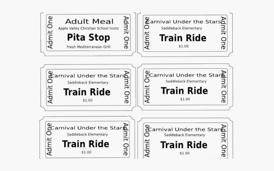 Printable Blank Train Ticket Template / There'S Also An Area On The. With Blank Train Ticket Template
